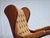 Brown Vintage Scandinavian Rocking Chair in Velour and Dark Beech, 1960s For Sale - Image 8 of 18