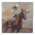 Original Oil Painting, Portrait of a Female Rider For Sale