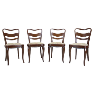 Dining Chairs, Czechoslovakia, 1940s, Set of 4