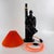 Vintage Detective Ceramic Table Lamp, 1980s For Sale - Image 3 of 18