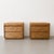 Mid-Century Modern 1970s Mid-Century Modern Walnut Burl Two-Drawer Nightstands, Pair For Sale - Image 3 of 10