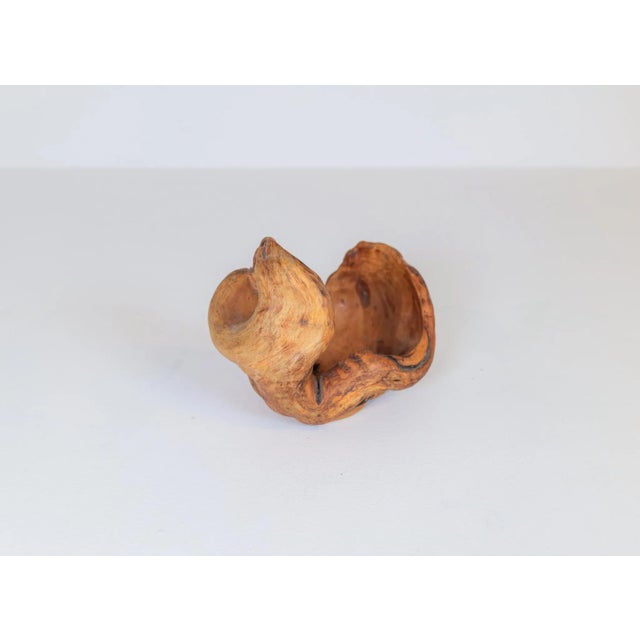 Swedish Folk Art Burl Bowl, 1960s For Sale - Image 4 of 12