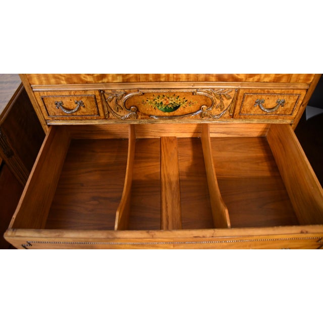 1920s Set P.Nathan Sons, Inc. New York French Kingwood High Dresser & Low Dresser, 2 Pieces For Sale - Image 14 of 18