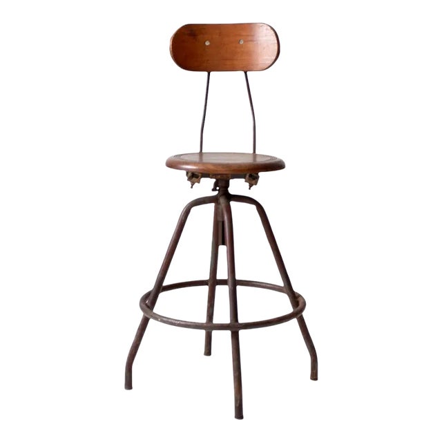 Antique Telephone Operator Chair For Sale