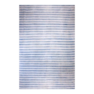 1930s Indian Cotton Dhurrie Carpet ( 12' X 18' 6" - 365 X 564 ) For Sale