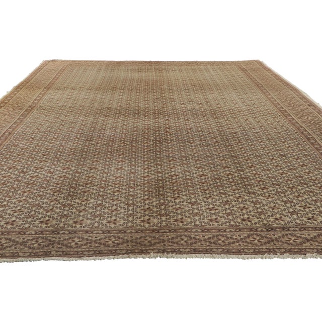 Mid-Century Modern Vintage Turkish Sivas Rug - 06'06 X 09'07 For Sale - Image 3 of 8
