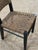 4 Palecek Blackened Pananawood & Woven Seagrass Dining Chairs, Late 20th Century For Sale - Image 11 of 17