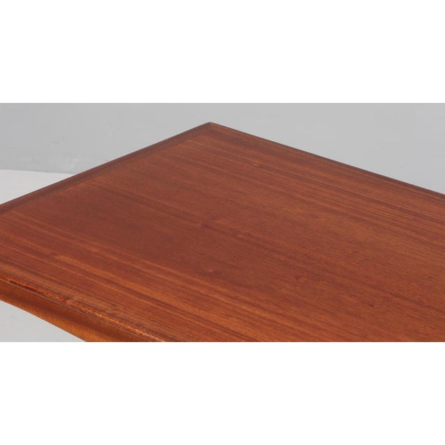 Ole Wanscher Coffee Table in Mahogany by Ole Wanscher for A. J. Iversen, 1960s For Sale - Image 4 of 7