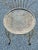 Mid-Century Modern Vintage 1960s Gold Metal Vanity Chair For Sale - Image 3 of 7
