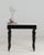 19th Century France Black Wood Console Table For Sale - Image 9 of 11