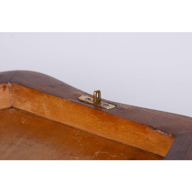 Wood Art Deco Jewelry Box in Walnut and Maple, Czech, 1920s For Sale - Image 7 of 13