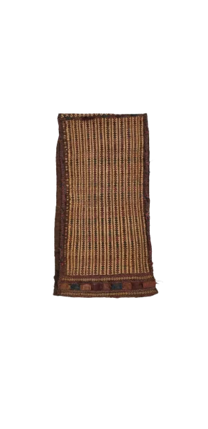 Vintage Afghan Baluch Balisht Tribal Grain Rug- 1′8″ × 2′12″