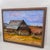 Vintage Rustic Barn Landscape Painting Signed For Sale In Tampa - Image 6 of 12