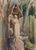 Theodore Ernest "Langguth Statue of an Ascetic (The Hermit)" Impressionist Still Life 1920s For Sale - Image 4 of 6