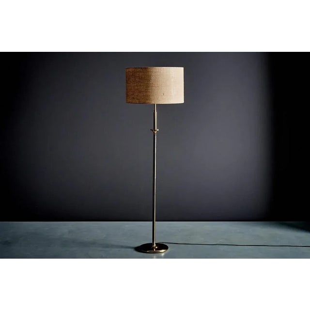 1970s Brass Floor Lamps from Cosack Leuchten, Germany, 1960s, Set of 2 For Sale - Image 5 of 11