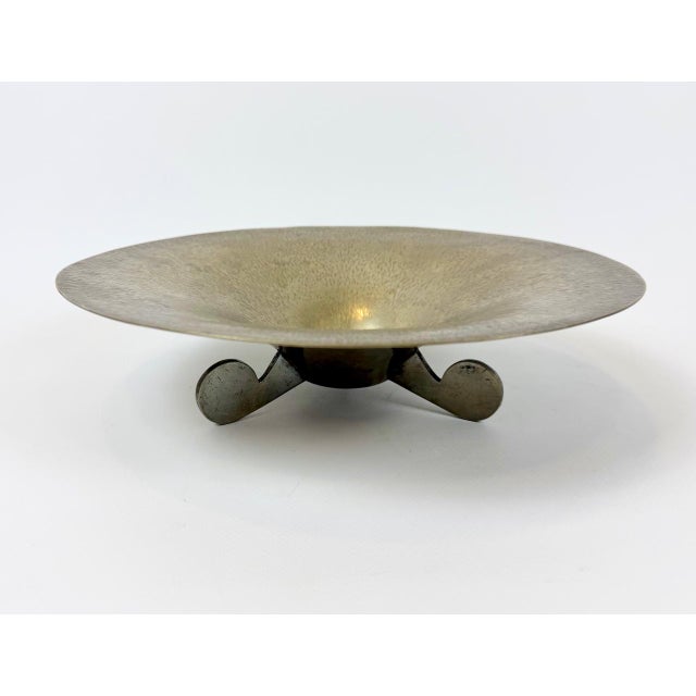 1930s Vintage Bauhaus Silver-Plated Bowl, 1930s For Sale - Image 5 of 12