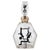 Art Deco Bohemian Glass Bottle, Europe, 1930s For Sale - Image 6 of 6
