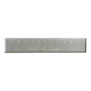 Vintage "Dad - the Ruler" Lucite Desk Ruler Accessory