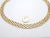 1990s Cartier Maillon Panthere Five-Row Wide 20" Long Yellow Gold Necklace For Sale - Image 9 of 10