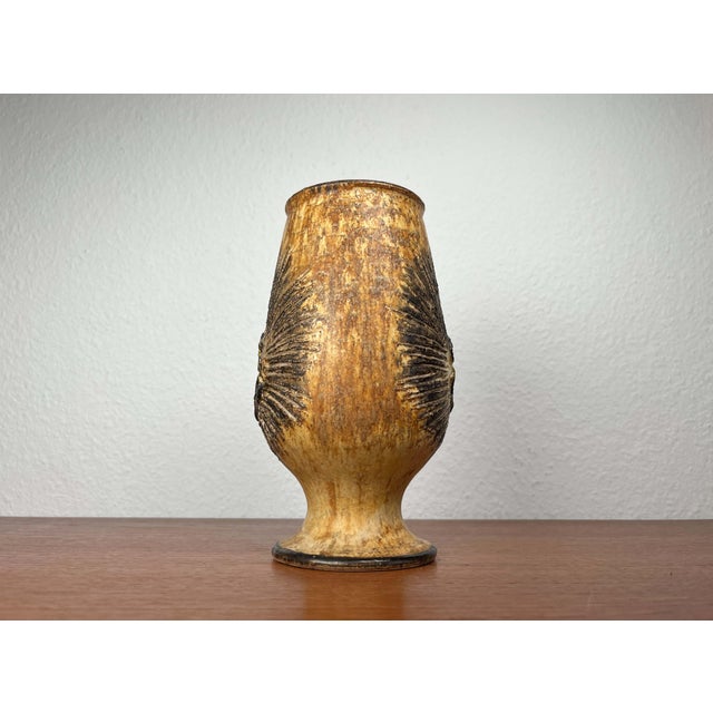Mid-Century Modern Mid-Century Modern Danish Studio Pottery Vase by Jette Hellerøe, 1960s For Sale - Image 3 of 17