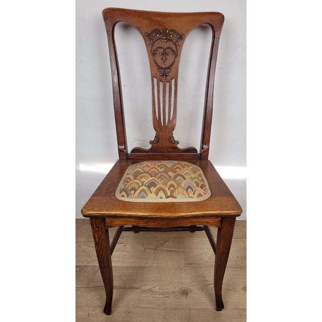 Arts and Crafts Bedroom Chairs, 1940s, Set of 2 For Sale - Image 6 of 18