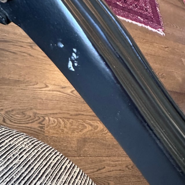 Transitional Pair of Ethan Allen Spider Back Chairs For Sale - Image 3 of 12