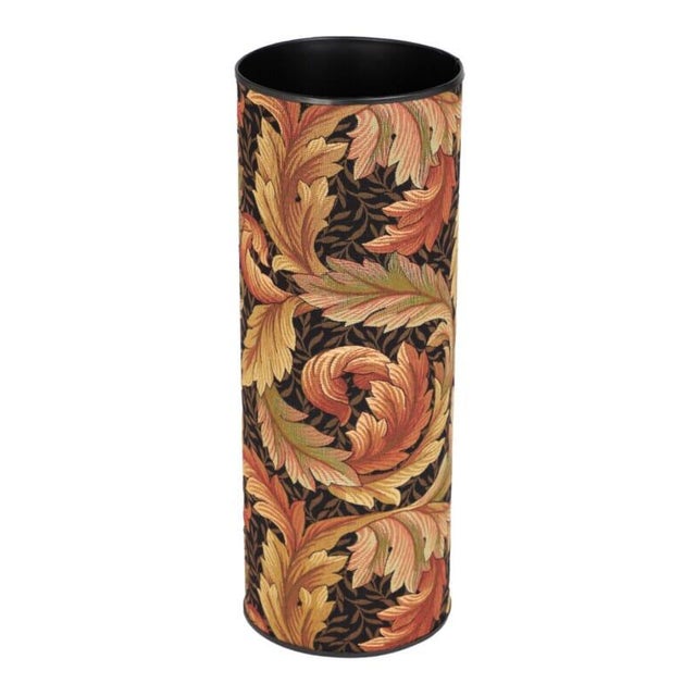 An exquisite addition to any setting, this stylish umbrella stand is constructed from durable metal and covered in Hines'...