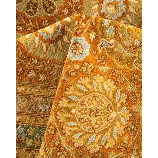 Textile Mogul, One-of-a-Kind Hand-Knotted Area Rug in Brown, 10' 1" x 14' 4" For Sale - Image 7 of 8
