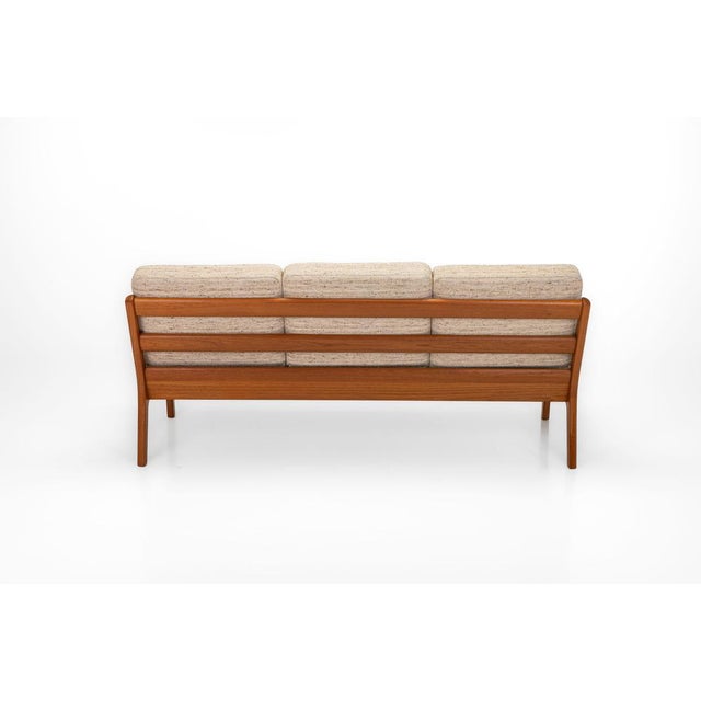 Mid-Century Modern Senator Sofa by Ole Wanscher for P. Jeppesen Møbelfabrik, Denmark, 1960s For Sale - Image 3 of 11