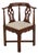 Hickory Chair Company Chippendale Mahogany Corner Chair For Sale