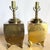 Brass Vintage Chinoiserie Brass Engraved Tiger Table Lamps - A Pair For Sale - Image 8 of 11