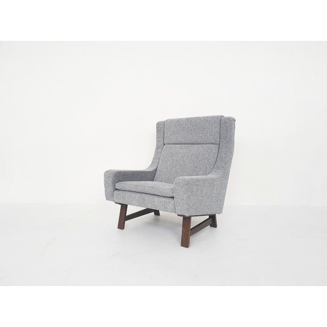 Dutch Lounge Chairs with Wengé Feet, 1950s, Set of 2 For Sale - Image 9 of 18