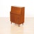Mid Century Teak Secretary Desk Attributed Jentique Furniture For Sale In Los Angeles - Image 6 of 13