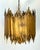 Metal Vintage Tom Greene Brutalist Torch Cut Brass Chandelier For Sale - Image 7 of 12