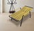 Metal Vintage Yellow Cord Lounge Chair in Tubular Metal, 1970s For Sale - Image 7 of 13