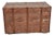 Vintage Brown Wooden Trunk For Sale