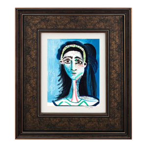 Pablo Picasso Tete De Femme Jacqueline Limited Edition Framed