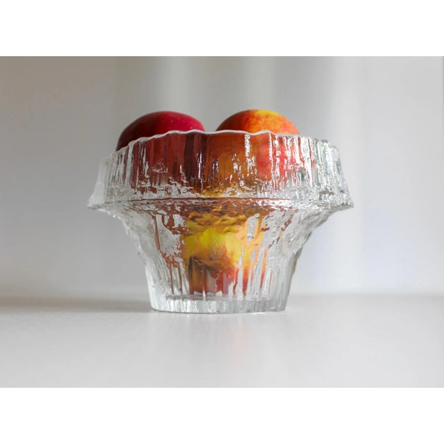 Iittala Art Glass Stellaria Bowl by Tapio Wirkkala For Sale - Image 4 of 15