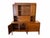 Here is a beautiful vintage Mid-Century Modern two-piece hutch and credenza by the United Furniture Company, featuring a...