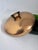 1940s Mid Century Modern Retro Starburst Green and Brass Divided Candy Dish For Sale - Image 4 of 12