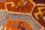 1960s Mid 20th Century Handwoven Large Diamond Medallion Tribal Rug For Sale - Image 5 of 10