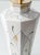 1990s Vintage Art Deco Ceramic Table Lamp in Hand-Painted Octagonal Base with Jacquard Shade by Royal Delft, 1991 For Sale - Image 5 of 18