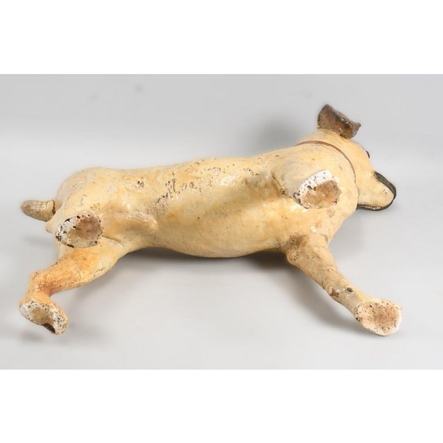 Antique Dog Figurine from Masters Voice Nipper, 1920s For Sale - Image 4 of 12