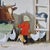 American Mid-20th Century Americana Farm Scene Oil Painting on Board – Framed For Sale - Image 3 of 11