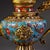 1980s Gilt Bronze & Cloisonné Dragon Teapots / Ewers - Turquoise Enamel - a Pair For Sale - Image 9 of 10