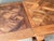 Wood Vintage Spanish Carved Wood Parquet Extendable Dining Table For Sale - Image 7 of 13