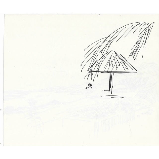 From the estate of Hayward Cirker (1917-2000) founder of Dover Publications. Cirker sketched frequently during his travels...