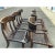 2000 - 2009 Walnut Klismos Dining Chairs Set of 6 For Sale - Image 5 of 9