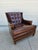 Hancock & Moore Chocolate Brown Tufted Leather Lounge Chair For Sale - Image 6 of 12