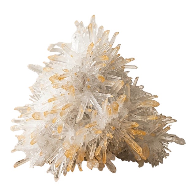 Golden Pine Quartz Cluster by Stillmantle For Sale